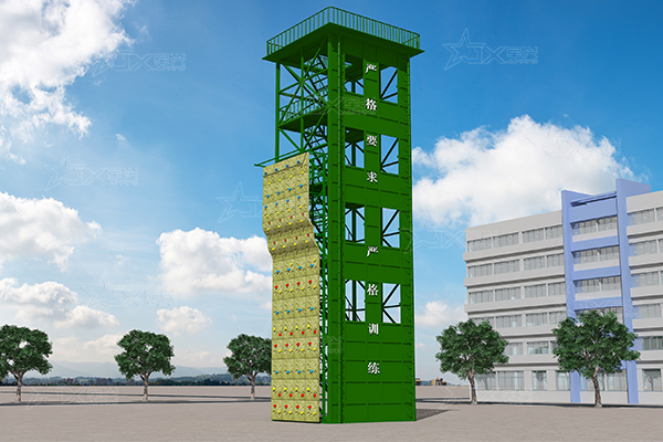 学习如何使用高空架附攀岩