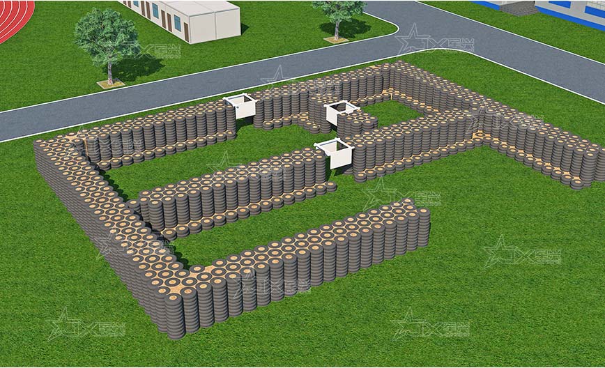 轮胎房：特警训练的实战模拟场